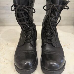 Men’s Black Corcoran Leather Boots